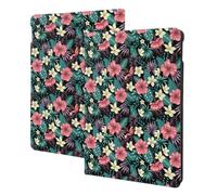 Compatible with ipad 9th/8th/7th Generation Case, Green Tropical Leaves Tablet Case Compatible with ipad Cover 10.2 Inch, Folio Stand, Auto Wake/Sleep