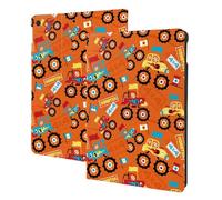 Compatible with ipad 9th/8th/7th Generation Case, Monster Truck,Truck Cartoon Tablet Case Compatible with ipad Cover 10.2 Inch, Folio Stand, Auto Wake/Sleep