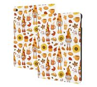 Compatible with ipad 9th/8th/7th Generation Case, Old Man Autumn Harvest Tablet Case Compatible with ipad Cover 10.2 Inch, Folio Stand, Auto Wake/Sleep