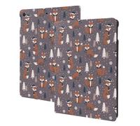 Compatible with ipad 9th/8th/7th Generation Case, Snowflake Fox Tablet Case Compatible with ipad Cover 10.2 Inch, Folio Stand, Auto Wake/Sleep