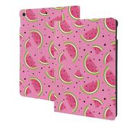 Compatible with ipad 9th/8th/7th Generation Case, Watermelon(Q) Tablet Case Compatible with ipad Cover 10.2 Inch, Folio Stand, Auto Wake/Sleep