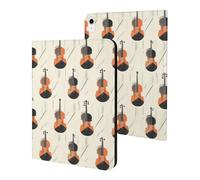 Compatible with iPad A16 Case 11 Inch 2025, Slim Cool Cello Print Tablet Cover Compatible with iPad 10th Generation Case 10.9 Inch 2022 with Stand Auto Wake/Sleep