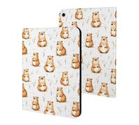 Compatible with iPad A16 Case 11 Inch 2025, Slim Cute Field Mouse Print Tablet Cover Compatible with iPad 10th Generation Case 10.9 Inch 2022 with Stand Auto Wake/Sleep