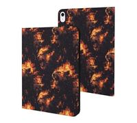 Compatible with iPad A16 Case 11 Inch 2025, Slim Flame Lion Dark Print Tablet Cover Compatible with iPad 10th Generation Case 10.9 Inch 2022 with Stand Auto Wake/Sleep