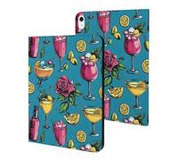 Compatible with iPad A16 Case 11 Inch 2025, Slim Summer Juice Print Tablet Cover Compatible with iPad 10th Generation Case 10.9 Inch 2022 with Stand Auto Wake/Sleep