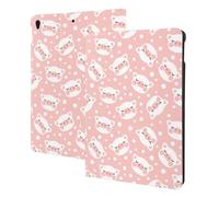 Compatible with Ipad Air 3rd Generation Case - Compatible with Ipad Pro 10.5 Inch Case, Auto Wake/Sleep, Cute Pig Pink White Tablet Case Cover Compatible with Ipad Air Pro Case
