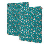 Compatible with Ipad Air 3rd Generation Case - Compatible with Ipad Pro 10.5 Inch Case, Auto Wake/Sleep, Giraffes Doing Various Yoga Tablet Case Cover Compatible with Ipad Air Pro Case