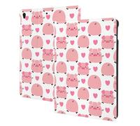 Compatible with Ipad Air 3rd Generation Case - Compatible with Ipad Pro 10.5 Inch Case, Auto Wake/Sleep, Pink Cartoon Cute Pig Heart Tablet Case Cover Compatible with Ipad Air Pro Case