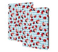 Compatible with Ipad Air 3rd Generation Case - Compatible with Ipad Pro 10.5 Inch Case, Auto Wake/Sleep, Flowers and Lady Bugs Tablet Case Cover Compatible with Ipad Air Pro Case
