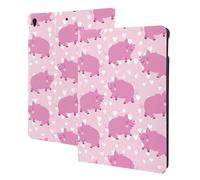 Compatible with Ipad Air 3rd Generation Case - Compatible with Ipad Pro 10.5 Inch Case, Auto Wake/Sleep, Rose Pink Cute Pig Love Tablet Case Cover Compatible with Ipad Air Pro Case