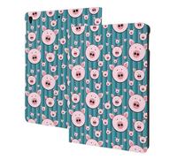 Compatible with Ipad Air 3rd Generation Case - Compatible with Ipad Pro 10.5 Inch Case, Auto Wake/Sleep, Funny Pig Faces Tablet Case Cover Compatible with Ipad Air Pro Case