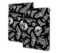 Compatible with Ipad Air 3rd Generation Case - Compatible with Ipad Pro 10.5 Inch Case, Auto Wake/Sleep, Skull Bird Bat Spider Tablet Case Cover Compatible with Ipad Air Pro Case