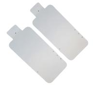 Compatible With iPhone 13 / 13 Pro - 2 x White Card Factory Seal Wraps For Screen Protection