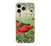 Compatible with iPhone 17 Ant Petal Line Case Soft Slim TPU Phone Cover Drop Protection Yellowing-Resistant Stylish Pattern Shockproof Phone Case for Women Men Girls iPhone 17 Pro Max