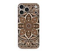 Compatible with iPhone 17 Batik Patterns Case Soft Slim TPU Phone Cover Drop Protection Yellowing-Resistant Stylish Pattern Shockproof Phone Case for Women Men Girls iPhone 17 Pro Max