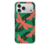 Compatible with iPhone 17 Moss Insect Wing Case Soft Slim TPU Phone Cover Drop Protection Yellowing-Resistant Stylish Pattern Shockproof Phone Case for Women Men Girls iPhone 17 Pro Max