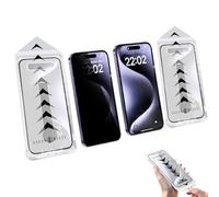 Compatible with Iphone 17 Pro Tempered Glass Screen Protector, Invisible Screen Protector, Fingerprint-Proof Dust Free Without Bubbles, for Iphone 15 16 14 Pro Max (Privacy+hd,for 16Pro)