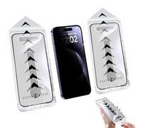 Compatible with Iphone 17 Pro Tempered Glass Screen Protector, Invisible Screen Protector, Fingerprint-Proof Dust Free Without Bubbles, for Iphone 15 16 14 Pro Max (Privacy*2pcs,17)