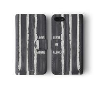 Compatible with iPhone 5 / 5s / SE 2016 Tirita Flip Wallet Case Cover PU Leather Rock Skulls Catrina Roses Dead Crow Raven