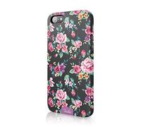Compatible with iPhone 6 & 6s Tirita Hard Case Cover Shabby Chic Floral Retro Design Designer Pattern Snap-On Protective