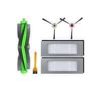 Compatible With IRobot Roomba Combo R1138 Robot Vacuum Cleaner Replacement Spare Parts Accessories Main Side Brush Hepa Filter Mop Pad (Color : Set A)