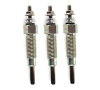 Compatible with Isuzu 3LB1 3LD1 4LB1 4LE1 Excavator Generator For Hitachi EX29 30 32 35 36 Minidigger For Daewoo Engine Glow Plugs Glow Plug Kit(3pcs)