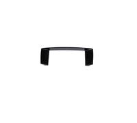 Compatible With Jaguar For XJ X351 2010-2016 Car Navigation Decorative Frame Sticker ABS Carbon Fiber Black Interior(Gloss Black)