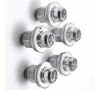Compatible With Jaguar For Xk8 1997-2006 For Xkr 2006-2015 For Xkr-S 2012-2015 M12x1.5 Hex 5X Wheel Locking Bolt Nut C2C35294 C2C35294010 Wheel Bolts