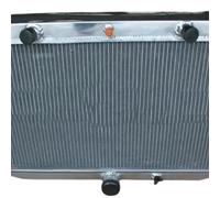Compatible With Jaguar XKE E-TYPE Series 3 V-12 1971-1974 5.3L V12 III Manual 72 73 71 74 3ROW Aluminum Race Radiator