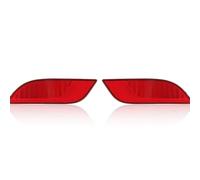 Compatible With Jeep For Compass 2017-2021 55112679AA 55112678AA Car Rear Bumper Reflector Strip Red Left Right Marker Light Rear Fog Reflector(1 pair)