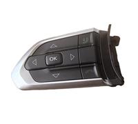 Compatible With Jeep For Compass For Commander 2021-2023 Car Steering Wheel Phone Hands-free Cruise Control Button Scan Switch Multifunction Control(A)