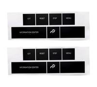 Compatible With Jeep For Dash For Cherokee 2005 2006 2007 2008 2009 Car Center Console Button Repair Stickers Information