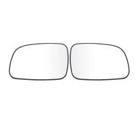 Compatible With Jeep For Grand For Cherokee 1999 2000 2001 2002 2003 2004 Left Right Side Rearview For Wing Mirror Glass Lens With Heated(1 Pair)