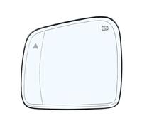 Compatible With Jeep For Grand For Cherokee 2011-2021 Car Rearview Mirror Lens With Blind Spots Accessories OEM:68082635AB 68082638AB(Only Left)