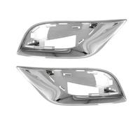 Compatible With Jeep For Grand For Cherokee 2017 2018 2019 2020 2021 Car Chrome Front Fog Light Grilles Trim Frame 6AH13SZ0AB Fog Lamp Grill