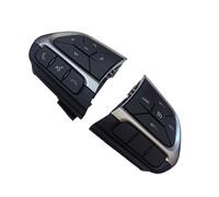 Compatible With Jeep For Renegade For Compass Car Steering Wheel Switch Cruise Control Button Voice Control Switch 60955161 60955162 Steering Wheel Control Buttons(Set)