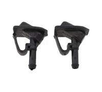 Compatible with Jeep for T 2002-2006 for Wrangler JK 2002-2012 Car Front Windshield Washer Wiper Fan Spray Nozzle Water Outlet Nozzle 55156728AB Windshield Wiper Nozzles