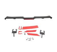 Compatible with Jeep Wrangler JK JL 2018-2024 Rear Roof Spoiler Wing with Brake Light Window Right Left Hinge Covers ABS Black Accessories(JL 2018-2024 Black)