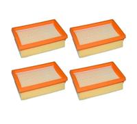 Compatible With Karcher HEPA Filter Compatible With MV4 MV5 MV6 WD4 WD5 WD6 Vacuum Cleaner Replacement Parts Accessories NO. 2.863-005.0(4pcs)