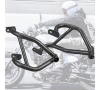 Compatible with Kawasaki Eliminator 500 Motorcycle Engine Guard Crash Bar Highway Bars Guard Engine Protector, No-Drill Installation, Carbon Steel, Matte Black