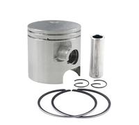 Compatible With KDX125 1990 1991 1992 1993 1994 1995 1996 1997 1998 1999 Motorcycle 56mm 56.25mm 56.5mm 57mm Aluminum Piston Rings Kit Bore Piston Gasket Kit