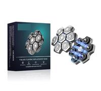 Compatible with Kensen S18 5 in 1 Replacement Razor Heads - Magnetic Floating Heads 7D Washable Shaving System Beard Trimmer Blade Set