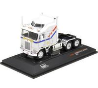 Compatible with Kenworth K100 Aerodyne Tractor Head White 1:64 IXO Models 64TR005