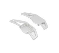 Compatible With Kia For Ceed GT For Sw Pro For Sportswagon Car Steering Wheel Shift Paddles Extender Stickers Accessories Vehicle Paddle Shifters(Silver)