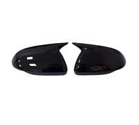 Compatible With Kia For Rio 2018-2023 2x Car Rearview Side Mirror Cover For Wing Cap Exterior Case Trim Accessories Vehicle Decoration