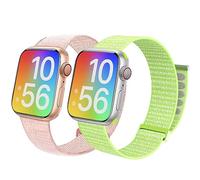 Compatible with Kids Apple Watch Band, Breathable Soft Nylon Loop Strap for Boy Girl, Compatible with iWatch SE 3 2 1 & Series 11/10/9/8/7/6/5/4/3 38mm 40mm 41mm & 42mm 44mm 45mm