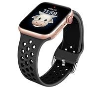 Compatible with Kids Apple Watch Band, Waterproof Silicone Strap for Boys Girls, Compatible with Apple Watch Series 9/8/7/6/5/4/3/2/1/SE 38mm 40mm 41mm & 42mm 44mm 45mm