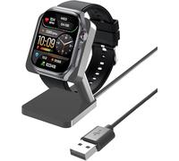 Compatible with Knauermann PRO 3 Fan Edition (2025) Charger, Lamshaw Charging Stand Desk Holder Charging Dock Station Compatible for Knauermann PRO 3 Fan Edition, Square/Round (2025) (Black, Round)