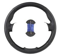 Compatible With Koleos 2009 2010 2011 2012 2013 2014 Car Steering Wheel Cover(Black Blue thread)