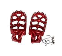 Compatible with KTM SX SXF EXC EXCF XC XCF XCF XCW EXCF 125 150 250 350 450 500 2016-2024 Motorcycle Foot Pegs Footrest Footpeg Rests Pedals(Red)